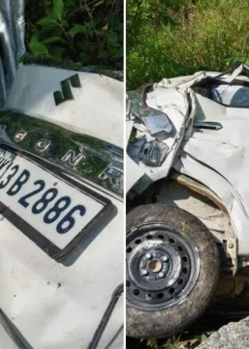 बजीरा-जखोली मोटर मार्ग पर वाहन दुर्घटनाग्रस्त, तीन लोग घायल!!