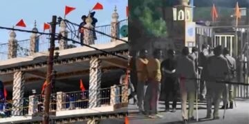 नगरासू गुरूद्वारे में निहंगो का कब्जा बरकरार,प्रशासन मौके पर तैनात