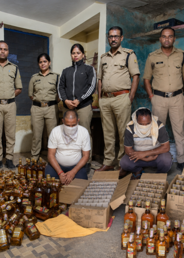 रुद्रप्रयाग  में आबकारी विभाग की बड़ी कार्रवाई, बड़ी मात्रा में अवैध शराब बरामद