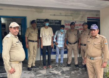 3 लाख रूपये की अवैध स्मैक के साथ दो गिरफ्तार