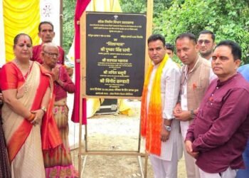 150.43 लाख की लागत से खड़ोली तल्लि-थापला मोटर मार्ग के दूसरे चरण का विधायक विनोद कण्डारी ने किया शिलान्यास