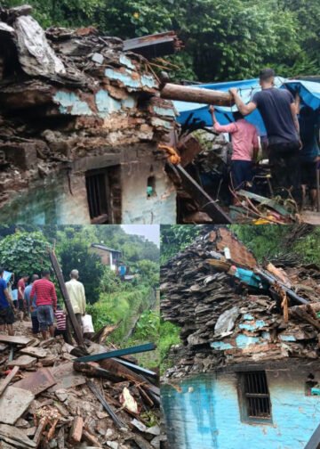 लगातार बारिश से जनजीवन प्रभावित, मेहर गांव में मकान ढहने से मासूम की मौत; दो की तलाश जारी
