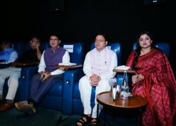 मुख्यमंत्री धामी ने देखी आध्यात्मिक फिल्म ‘हनुमान अंश’, नीम करौली बाबा के जीवन से बताया प्रेरणादायी