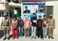 किराये के कमरे में चल रहा था देह व्यापार, नाबालिग युवती को किया रेस्क्यू,पटेलनगर पुलिस ने गिरोह के सरगना समेत छह आरोपियों को गिरफ्तार किया, 18 हजार रुपये और आपत्तिजनक सामग्री बरामद