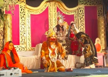 लंका दहन के बाद अंगद-रावण संवाद ने बांधा समां