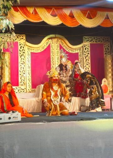लंका दहन के बाद अंगद-रावण संवाद ने बांधा समां
